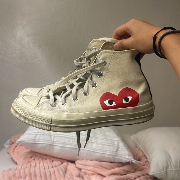 CDG COMME DES GARÇONS HIGHTOP SNEAKERS - Picture 2 of 5